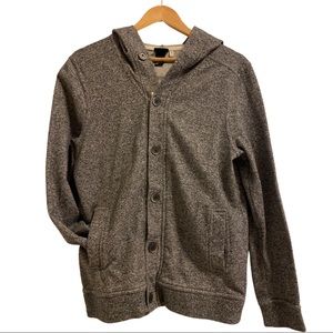H&M button up hoodie
